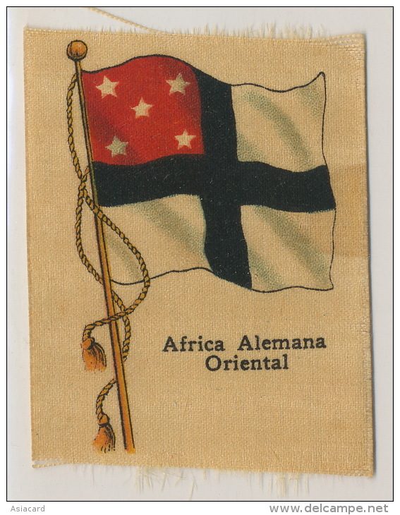 German East Africa Tanganyaka Tanzanie Silk Flag - Namibie