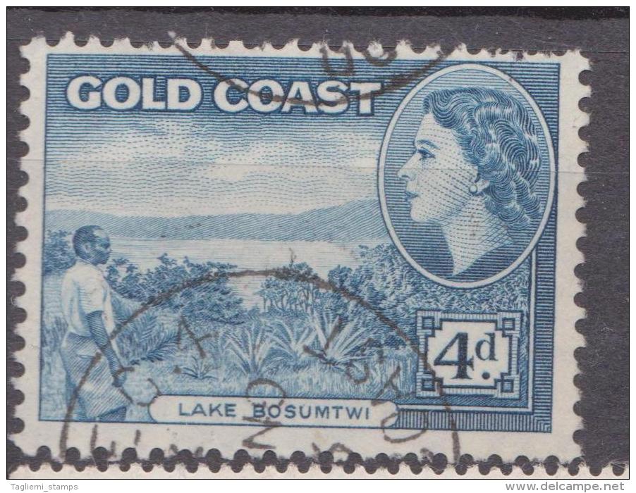 Gold Coast, 1952, SG 159, Used - Gold Coast (...-1957)