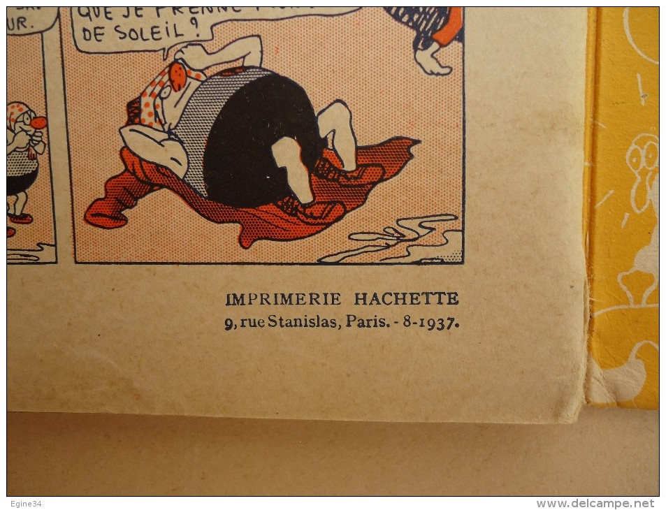 Hachette - ALAIN SAINT-OGAN  -  Zig Et Puce Présentent : Le  M. Poche    - 1937 - - Zig Et Puce