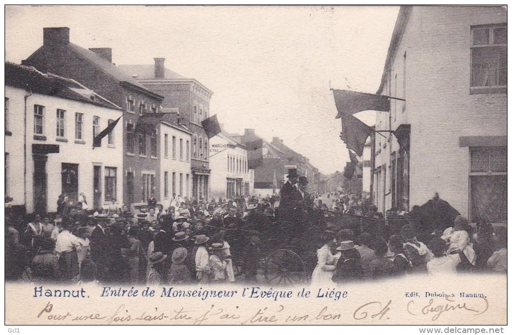 Hannut - Entée De Monseigneur L' Eveque De Liege - Hannuit