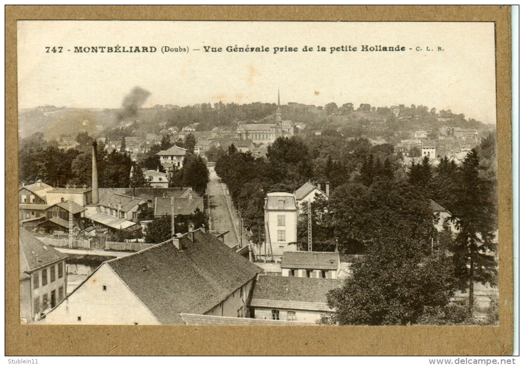 Montbéliard (Doubs) Vue Générale. - Montbéliard