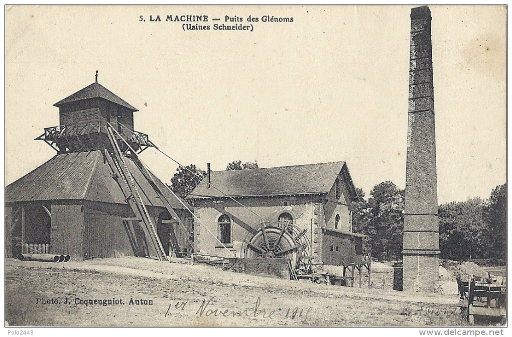 La Machine - Puits Des Glemons ( Usine Shneider ) ( En L´état ) - La Machine