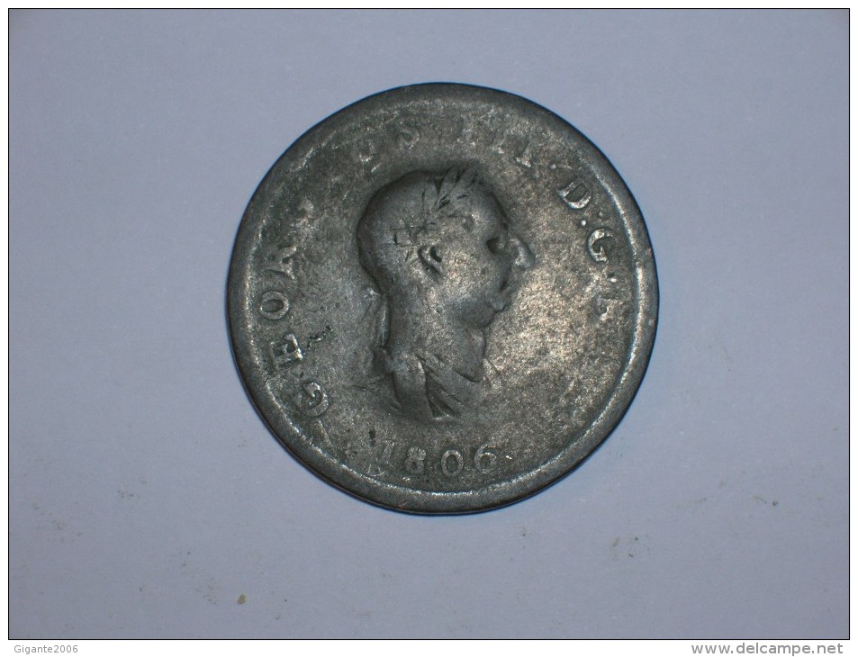 Gran Bretaña 1/2 Penique 1806 (5432) - B. 1/2 Penny