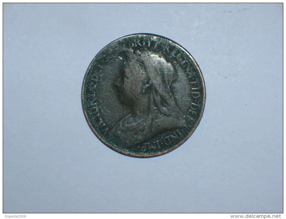 Gran Bretaña 1 Farthing 1901 (5453) - B. 1 Farthing