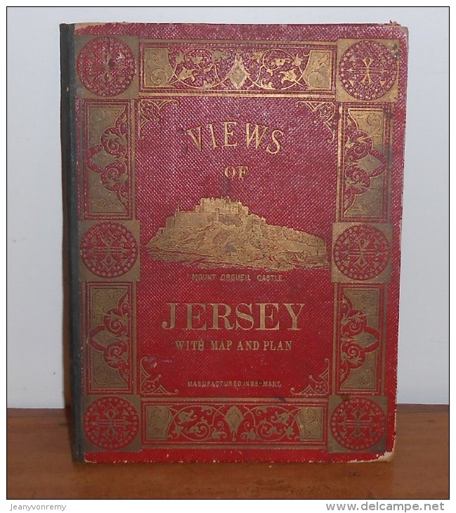 Views Of Jersey Withh Map And Plan. XIXe. - 1850-1899