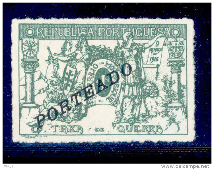 Mozambique - 1918 Postage Due - P 41 - No Gum - Mozambique