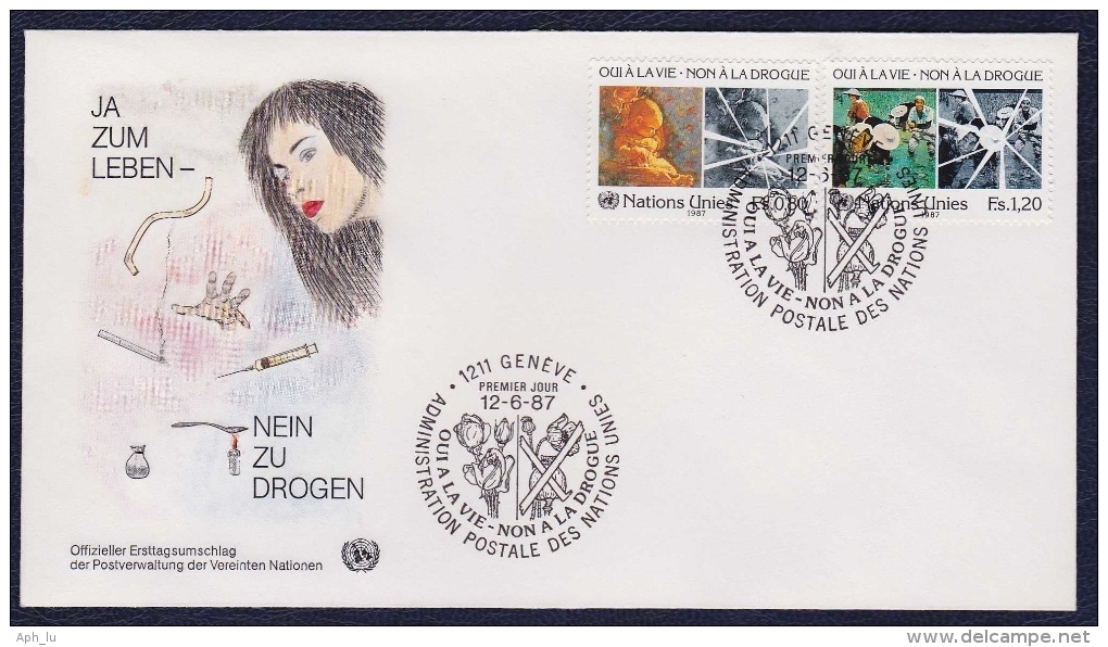 1987 - Ja Zum Leben, Nein Zu Drogen (v031) - FDC