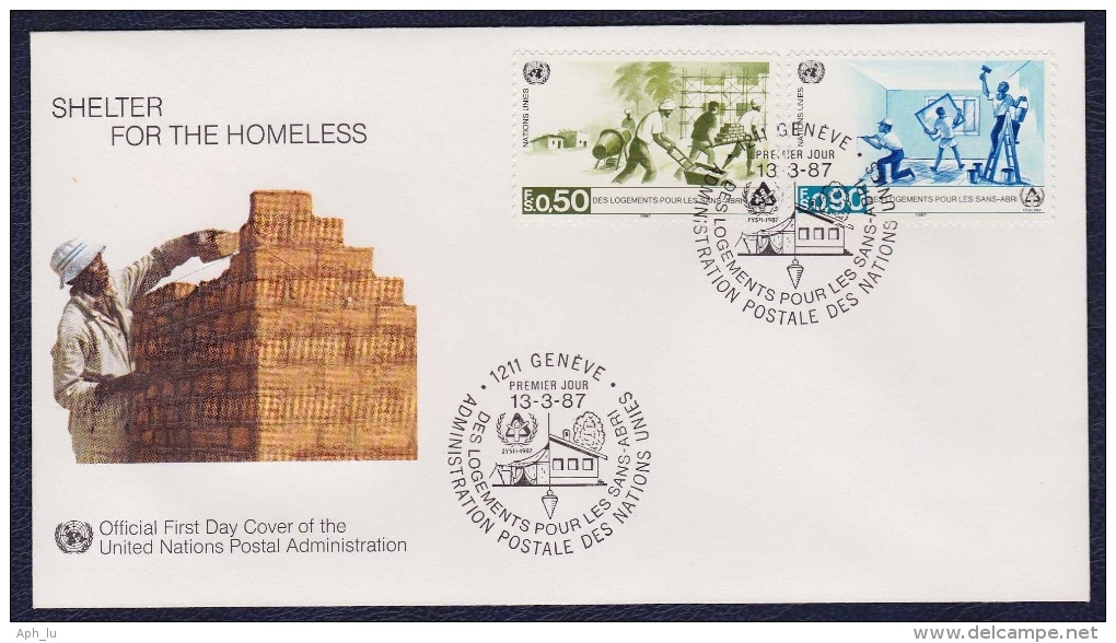 1987 - Shelter For The Homeless (v032) - FDC