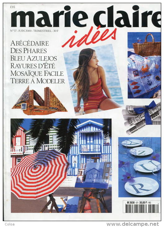 MARIE CLAIRE IDEES N° 37 Juin 2000 - House & Decoration