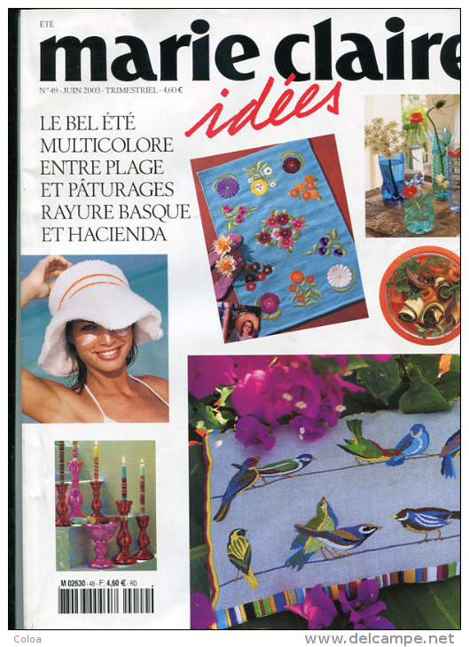MARIE CLAIRE IDEES N° 49 Juin 2003 - Huis & Decoratie