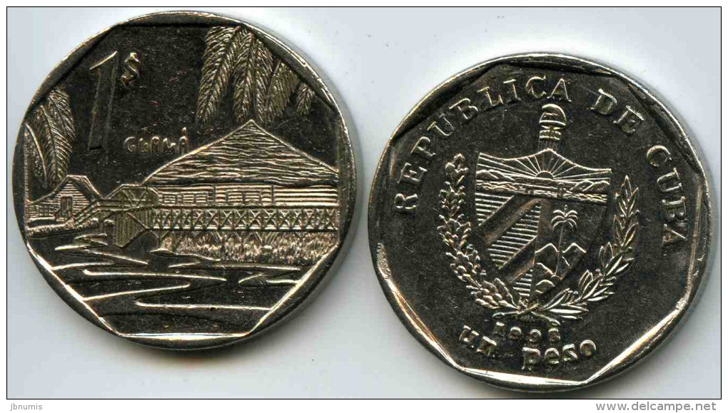 Cuba 1 Peso 1998 KM 579.2 PAYPAL ATTENDRE / WAITING - Cuba