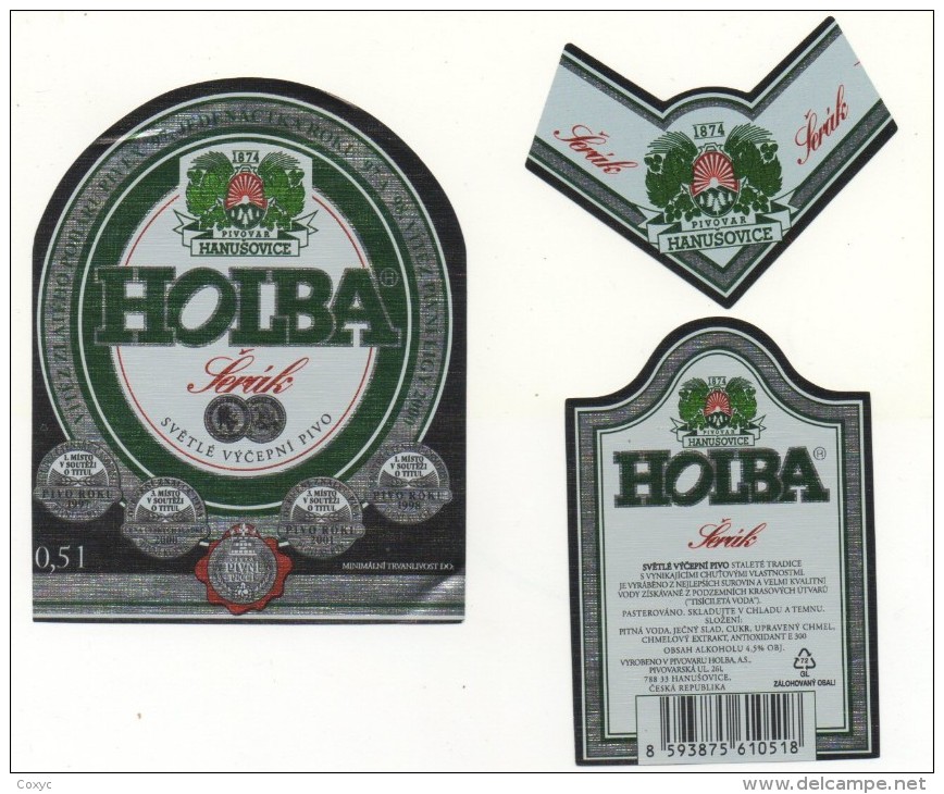 Holba - Serak  (arrondi) (Tchécoslovaquie) - Beer