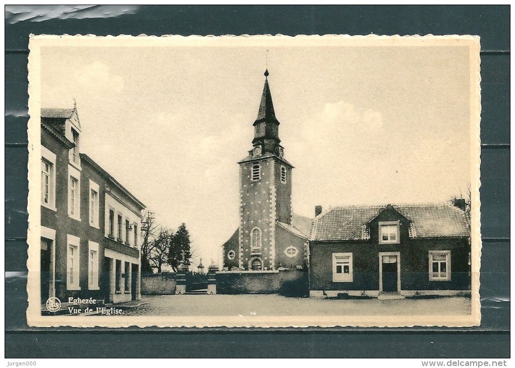 EGHEZEE: Vue De L'Eglise, Niet Gelopen Postkaart  (GA14364) - Eghezée