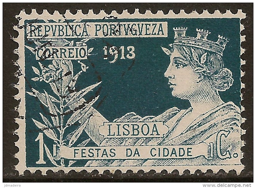 1913 - Festas Da Cidade De Lisboa - Oblitérés