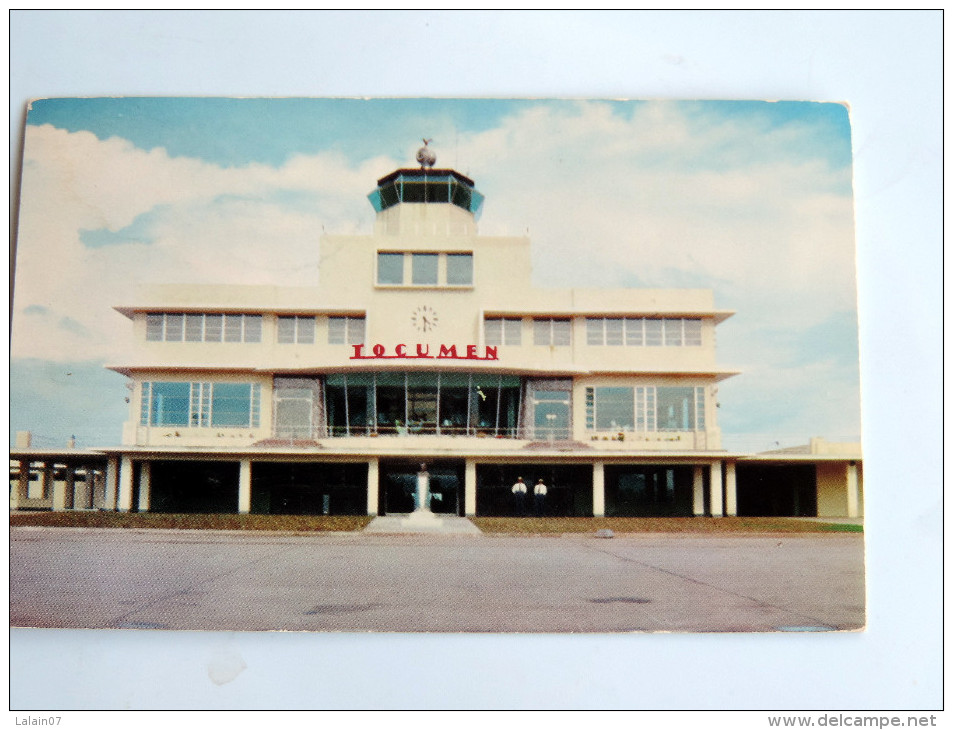 Carte Postale Ancienne : PANAMA : Airport At Tocumen In 1958 - Panama