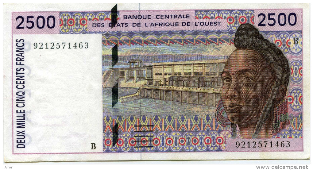 1992 - 2.500 FRANCS - BENIN - Benin