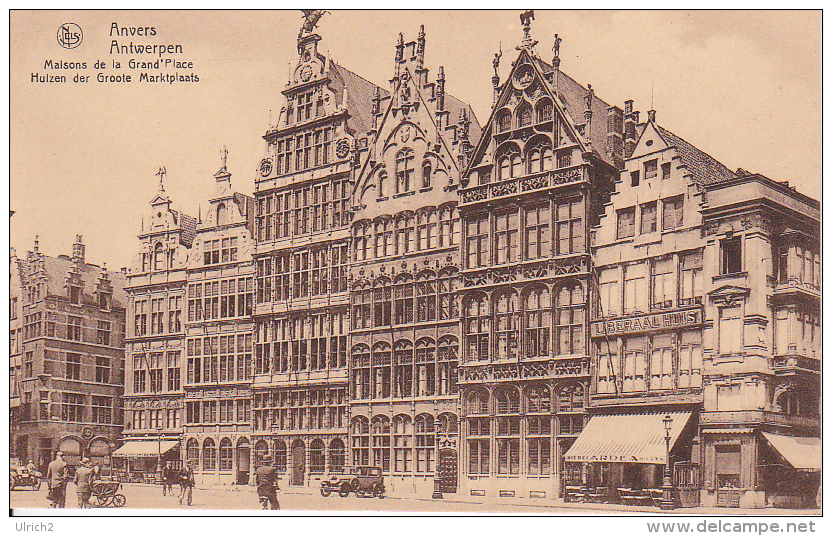 CPA Anvers - Maisons De La Grand Place (5425) - Antwerpen