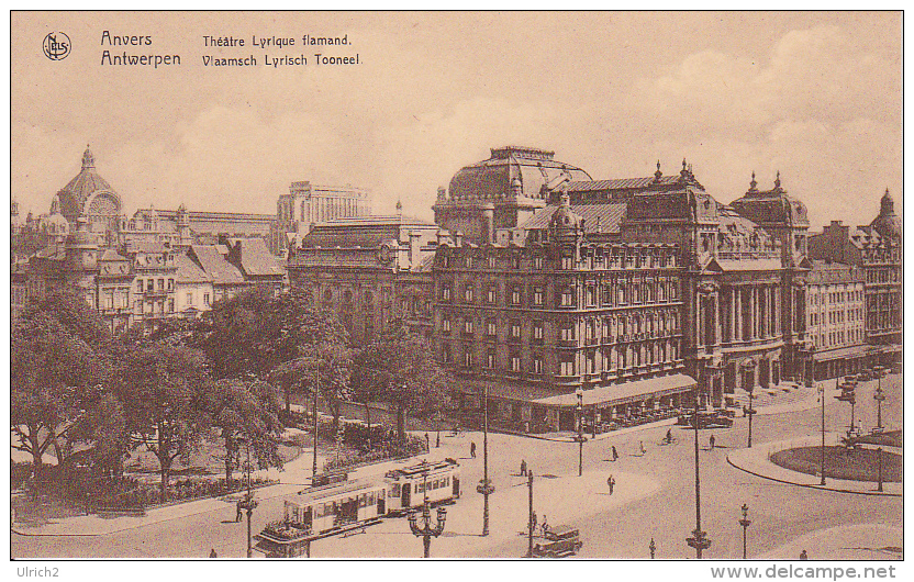 CPA Anvers - Théâtre Lyrique Flamand (5426) - Antwerpen