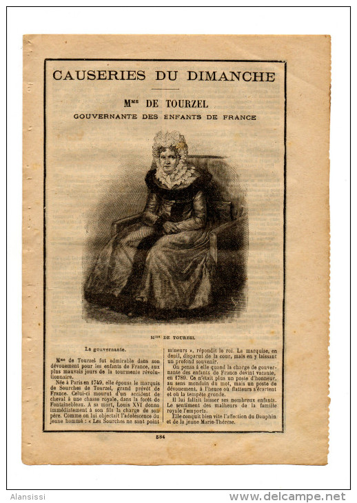 Personnages Sous La Révolution 9  FASCICULES  CAUSERIES DU DIMANCHE Petits Fascicules De 4 Pages Sur Des Thèmes Variés - Collections