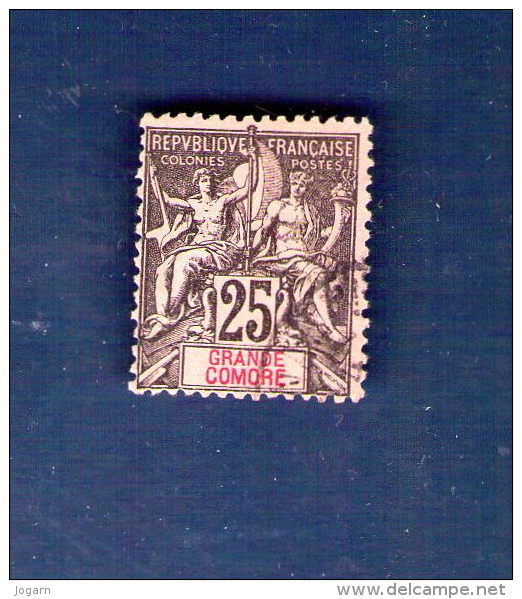GRANDE COMORE N° 8 OBL - Used Stamps