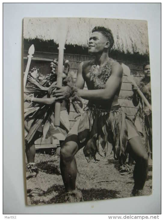 TONGA DANSES DES HARPONS PHOTO MARCEL ISY SCHWART RARE - Tonga