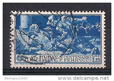 REGNO D'ITALIA   1930  FRANCESCO FERRUCCI   SASS. 279    USATO   VF - Usati