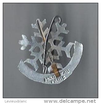 Insigne De Ski/Flocon / Moutereau/paris /Ecole De Ski Française / Vers 1960         SPO65 - Sport Invernali