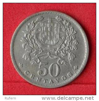 PORTUGAL  50  CENTAVO  1951   KM# 577  -    (Nº07477) - Portugal