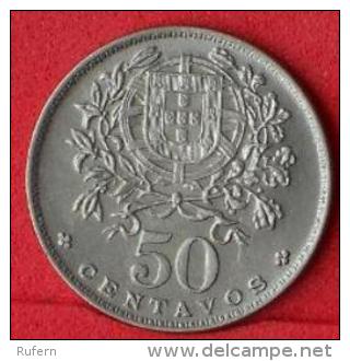 PORTUGAL  50  CENTAVO  1967   KM# 577  -    (Nº07491) - Portogallo