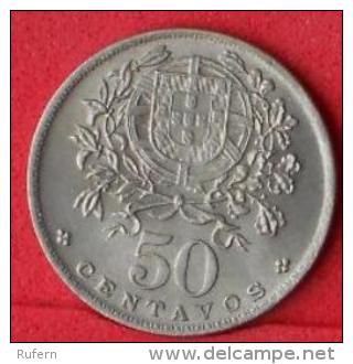 PORTUGAL  50  CENTAVO  1968   KM# 577  -    (Nº07492) - Portugal