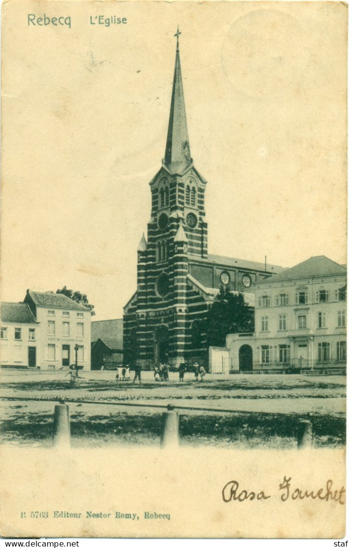 Rebecq : Rue Du Roi De Rome : 1908 - Rebecq