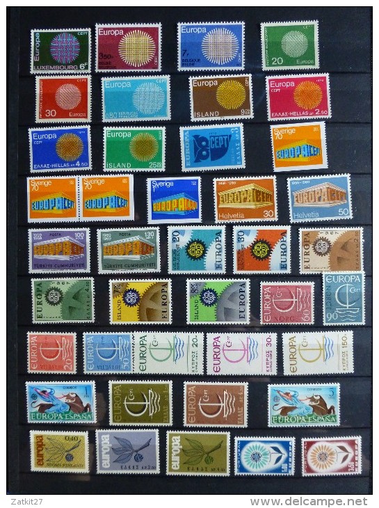 Timbres Neufs ** Divers Pays - Collections (with Albums)