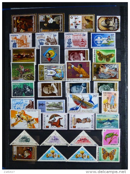 timbres neufs ** divers pays