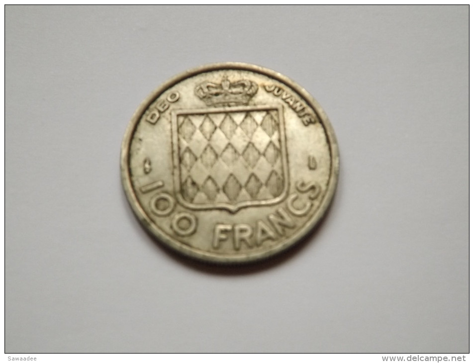 PIECE - MONACO - RAINIER III - 100 FRANCS - 1956 - 1949-1956 Francos Antiguos