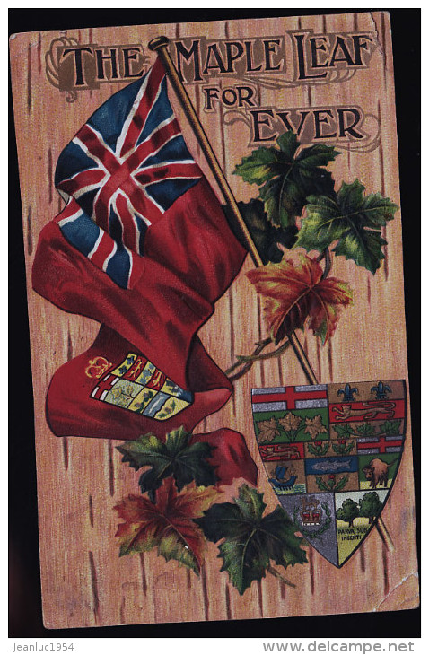 THE MAPLE LEAF FOR EVER  CARTE RELIEF - Andere & Zonder Classificatie