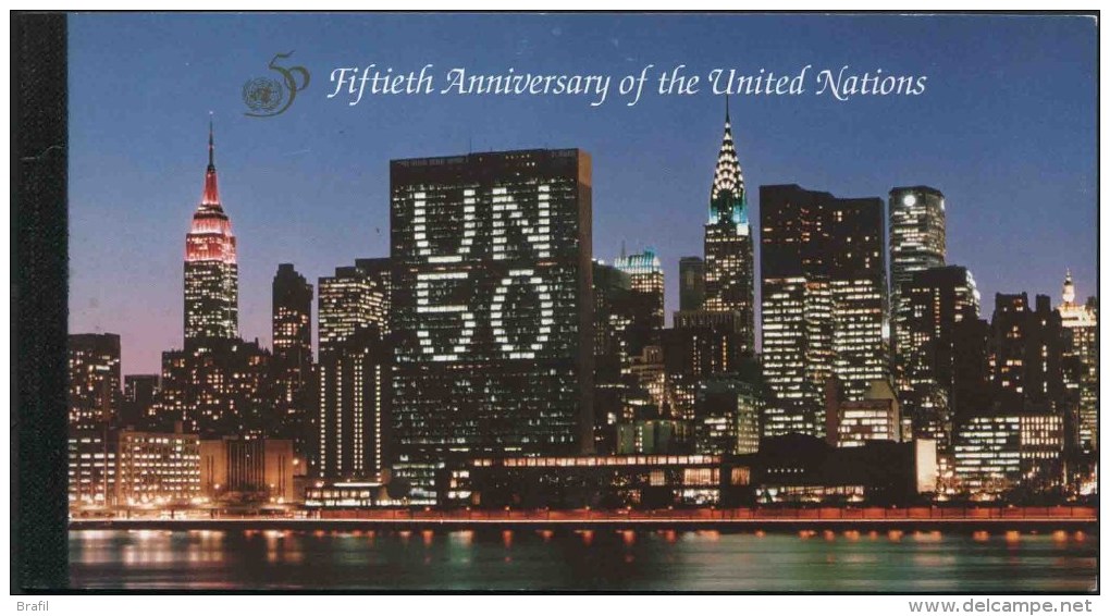 1995 ONU New York, Libretto "volti Dei Popoli Del Mondo", Serie Completa Nuova (**) - Libretti