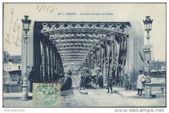 76 DIEPPE / Le Pont Tournant Du Pollet   / - Dieppe