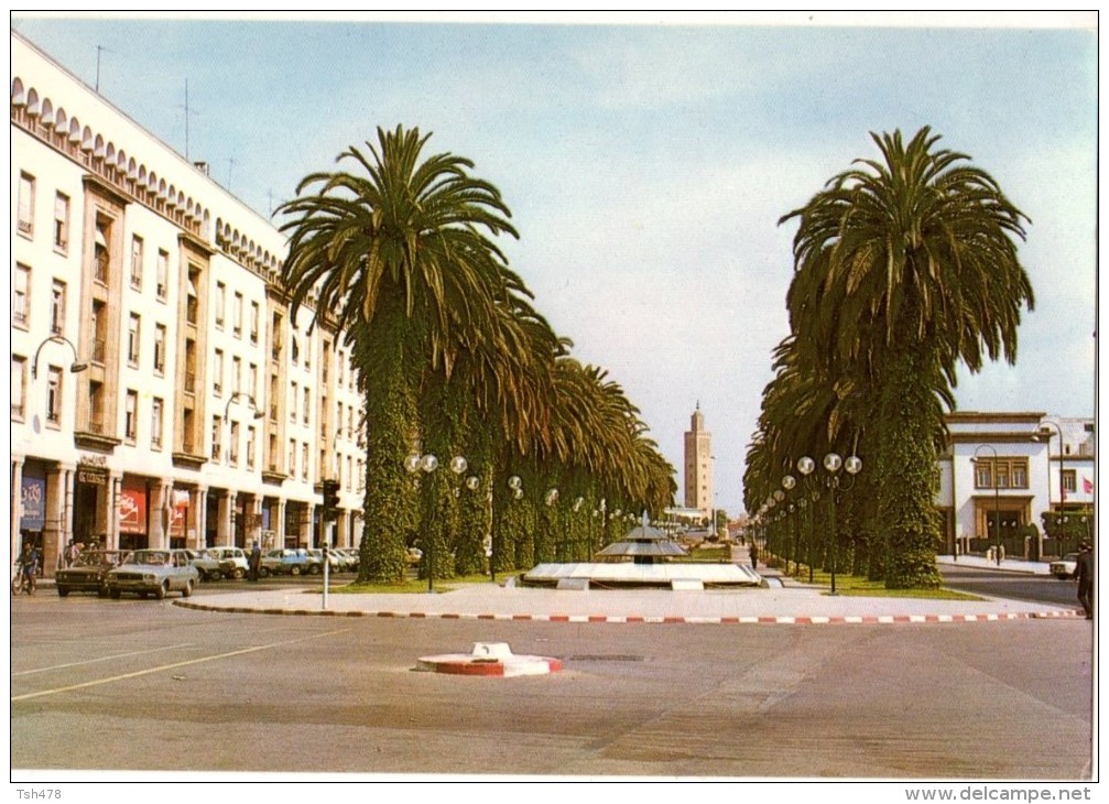 MAROC----RABAT----avenue Mohammed V---voir 2 Scans - Rabat