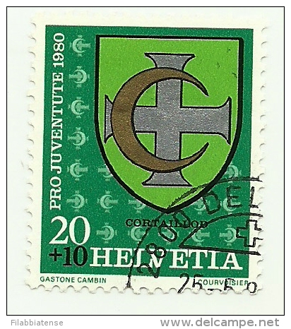 1980 - Svizzera 1117 Stemma C3311, - Francobolli