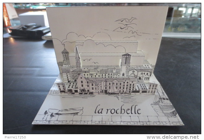 La Rochelle Carte Pliante Relief - La Rochelle