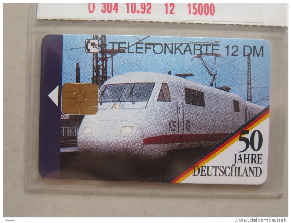 O304 10.92  50 Jahre Deutschland DB Train,mint - O-Reeksen : Klantenreeksen
