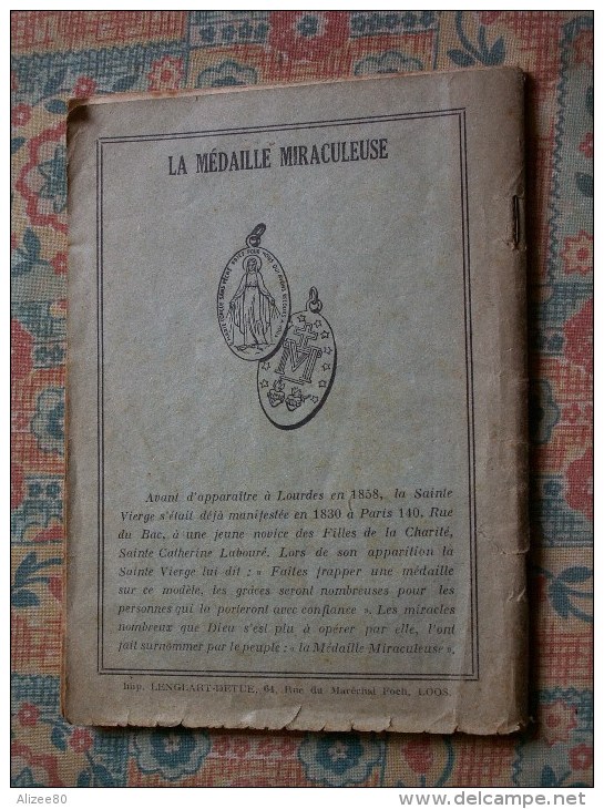 ""  PETIT  LIVRE  PRIERES  ET  CHANTS  DE  MISSION  //  1945  --  50  PAGES  "" - Religion & Esotérisme