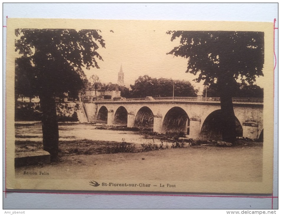 St FLORENT-sur-CHER, Le Pont - Saint-Florent-sur-Cher