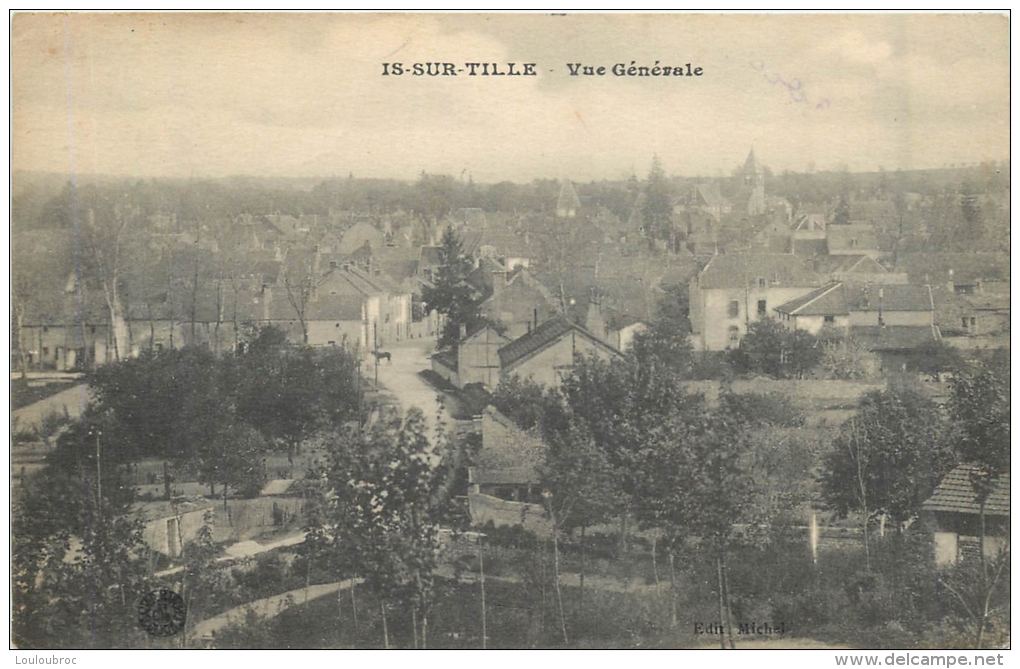 IS SUR TILLE VUE GENERALE - Is Sur Tille