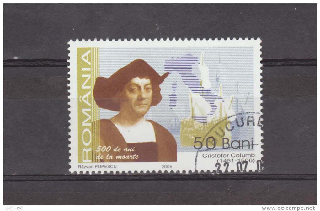 2006 - Personnalités    II   Mi No 6073 CRISTOFOR COLUMB - Used Stamps