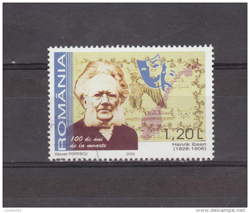 2006 - Personnalités    II   Mi No 6075  HENRICH IBSEN - Used Stamps