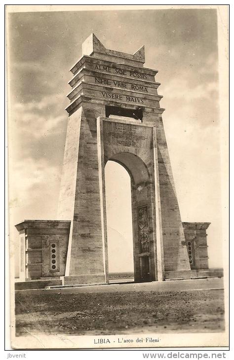LIBIA - BENGASI - L'Arco Dei Fileni - Libya