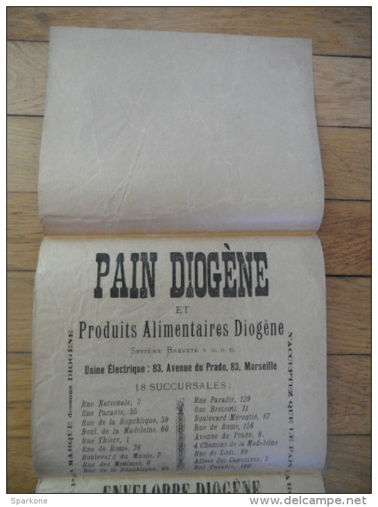 Ancien Sac à Pain Diogène En Papier - Supplies And Equipment