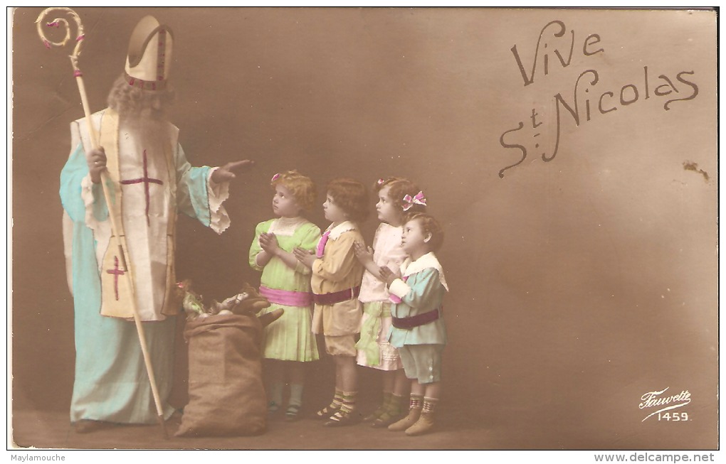 Saint Nicolas Enfants Jouets - Saint-Nicolas