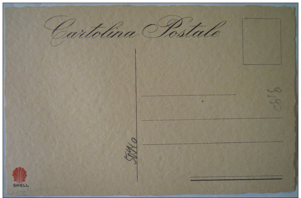 CARTOLINA STRESA BORROMEO - LAGO MAGGIORE - ENIT - SHELL GRAFICA DI MAZZA - Verbania